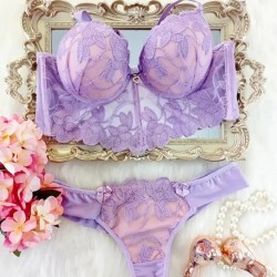 Conjunto Cropped Luxo Império Lilás Conjunto Cropped Luxo Império Lilás