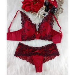 Conjunto Premium Império Vermelho com Preto Conjunto Premium Império Vermelho com Preto