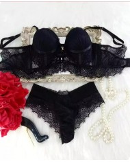 Conjunto Safira Preto Conjunto Safira Preto