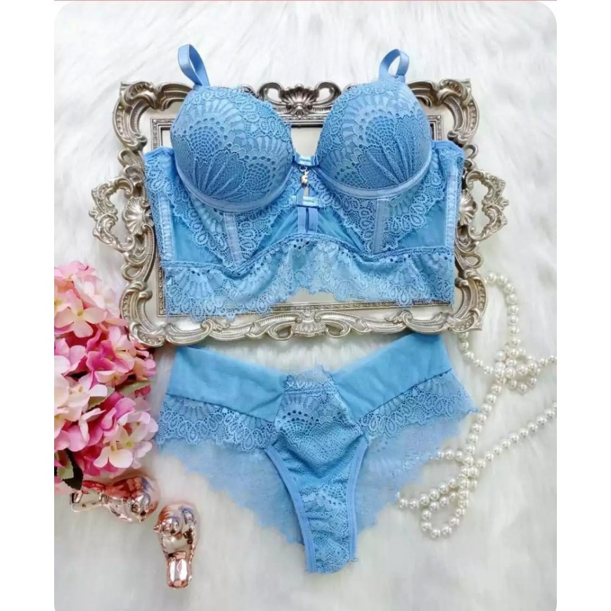 Conjunto Safira Azul
