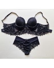 Conjunto Safira Preto Conjunto Safira Preto