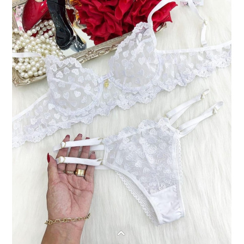 Conjunto Love Império Branco Conjunto Love Império Branco