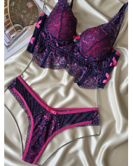 Conjunto Luara Azul C/ Rosa