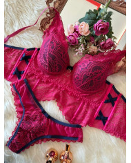 Conjunto Luara Azul C/ Rosa
