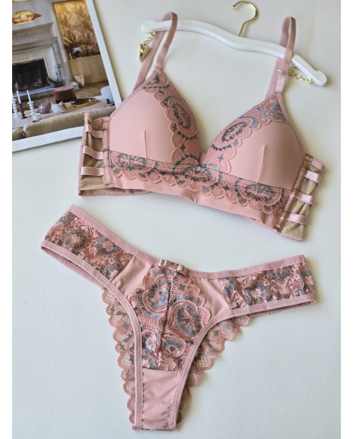 Conjunto Fabiana Bicolor Rosa