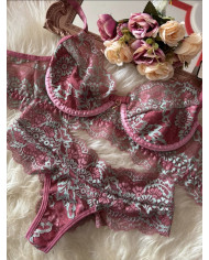 Conjunto S/Bojo C/Aro Rosa C/Azul