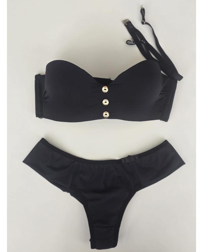 Conjunto Tomara Caia Preto