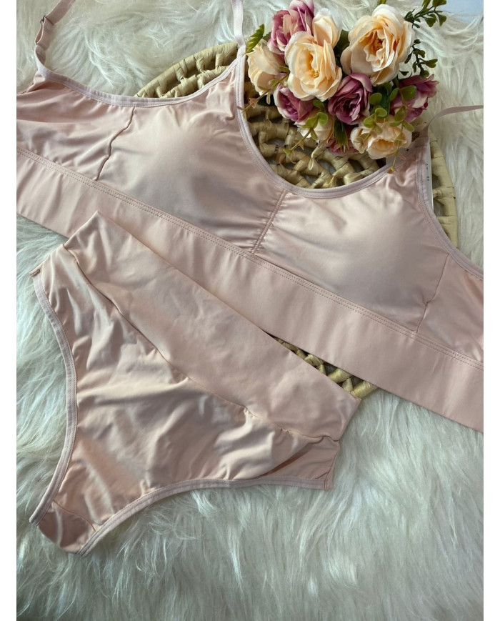 Conjunto Bojo Removível S/Costura Creme