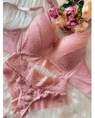 Conjunto Romance Verde Oliva
