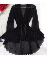 Robe Tule Bordeaux
