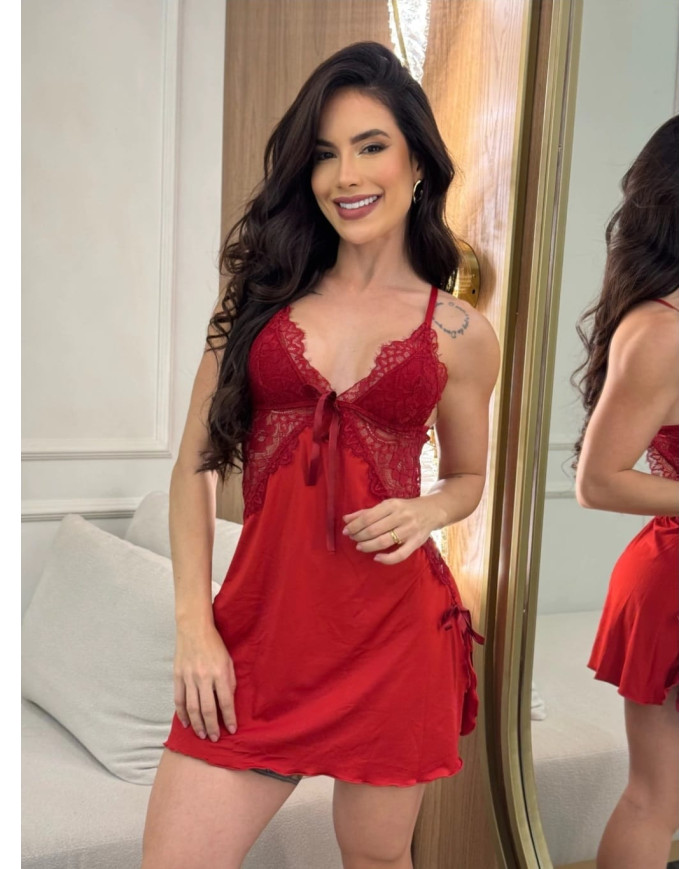 Camisola Encanto Vermelha